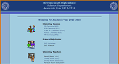 Desktop Screenshot of nshs-science.net